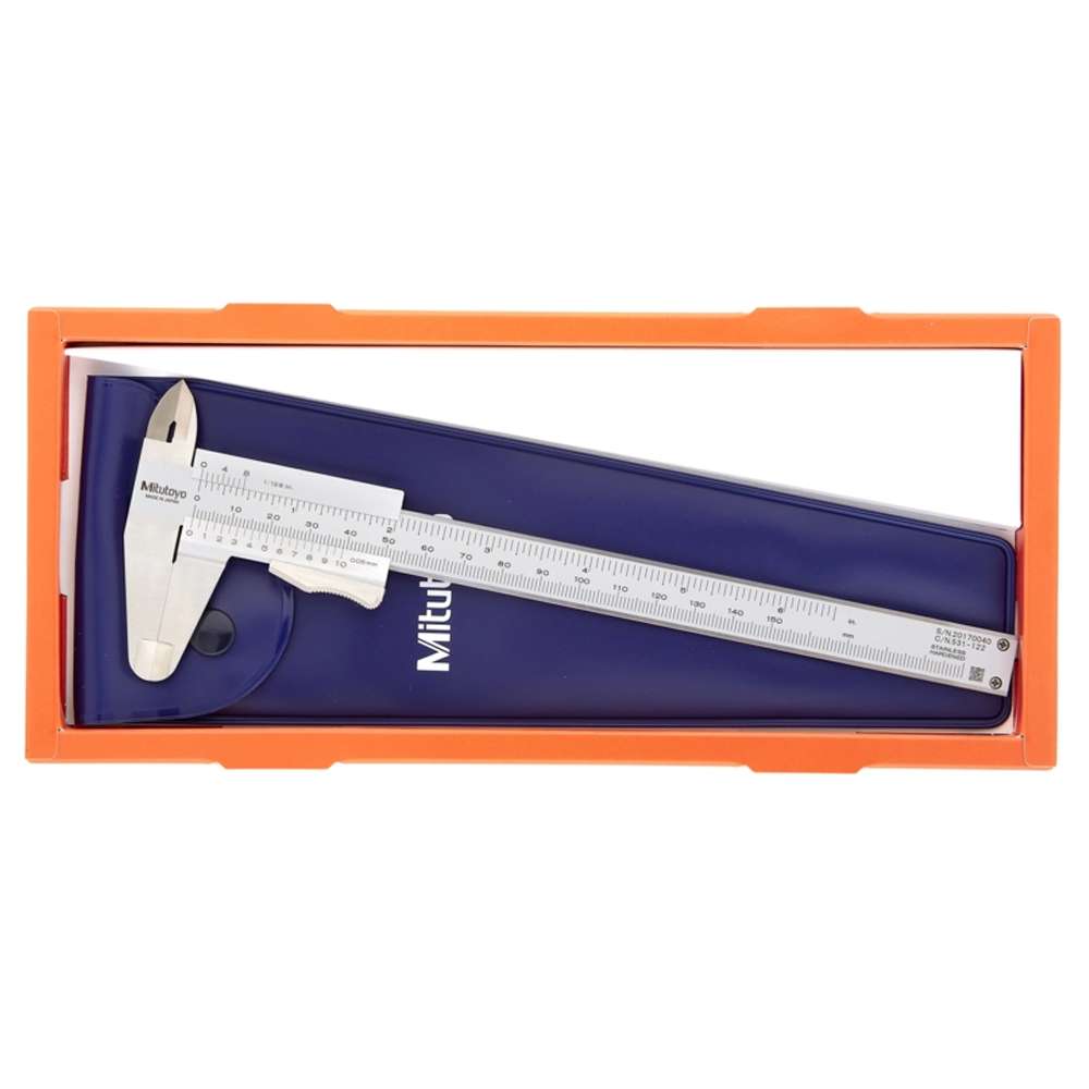 Calibro a corsoio con blocco a leva 0-150 mm 0-6" 0,05 mm 531-122 -Mitutoyo