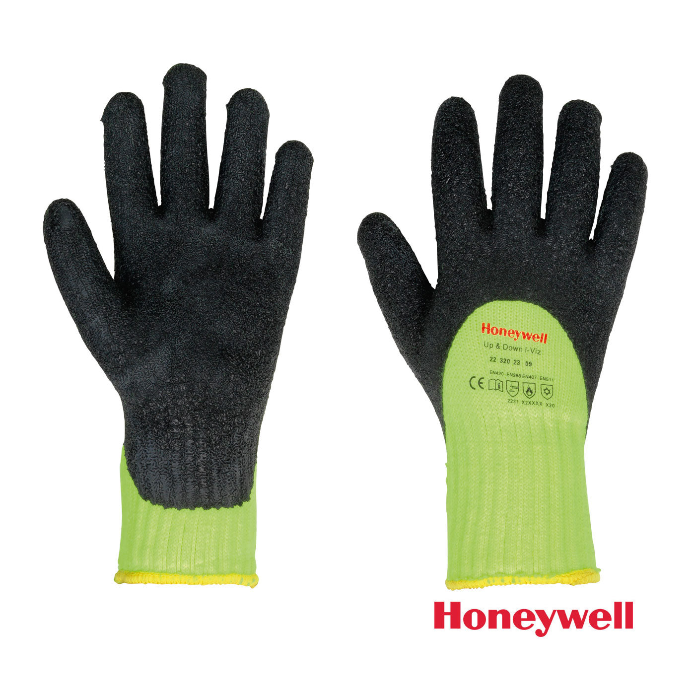 Guanti up & down hi viz caldo/freddo