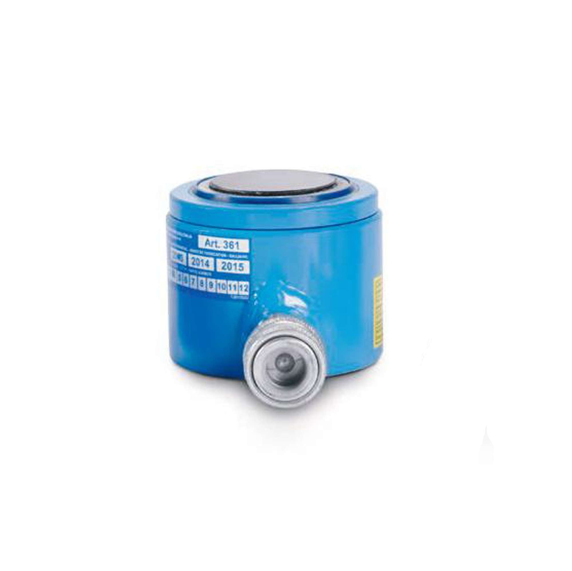 Cilindro idraulico 20ton con ritorno a gravità H.105mm - OMCN 361/A