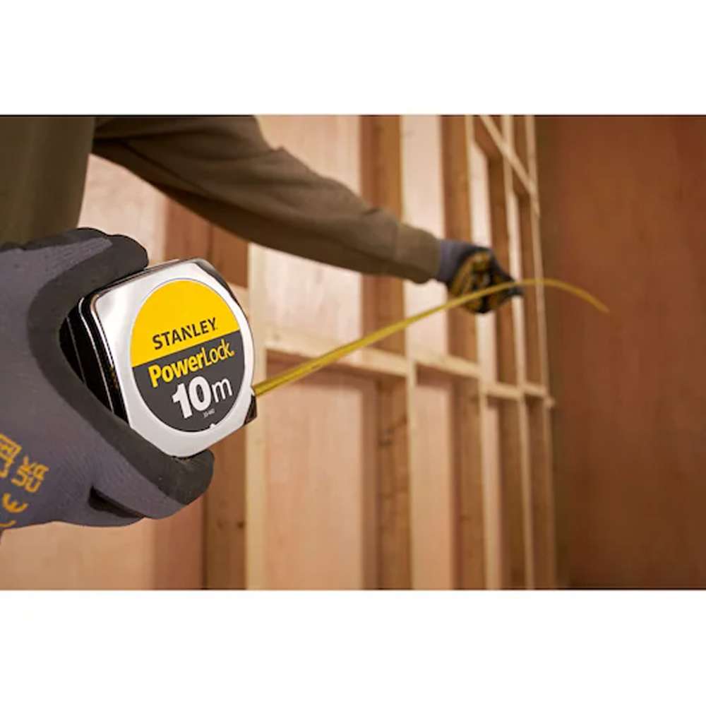 Flessometro PowerLock 10m Stanley 33-442