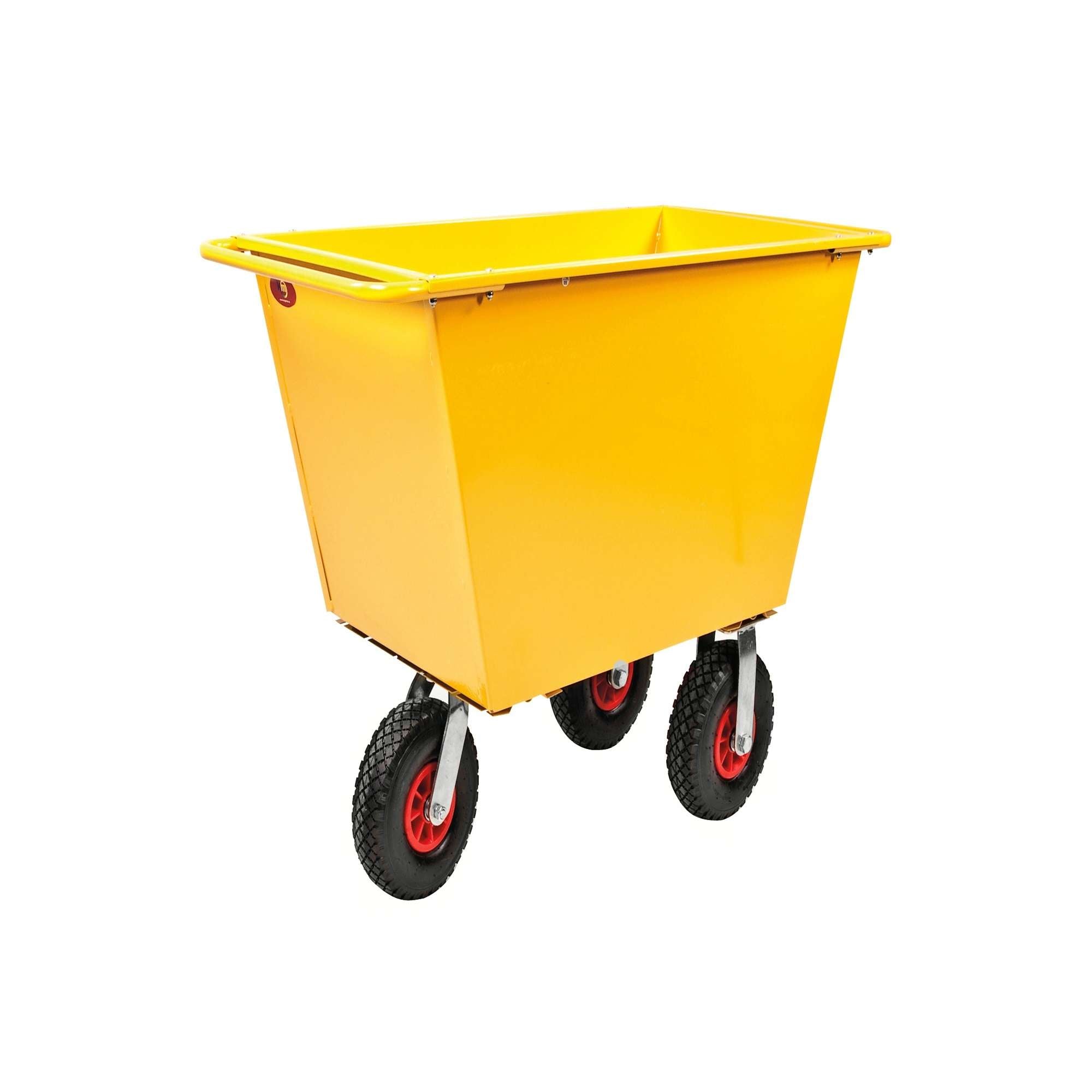 Carrello per rifiuti 200 l con supporti di sollevamento - Kongamek KM143075-L