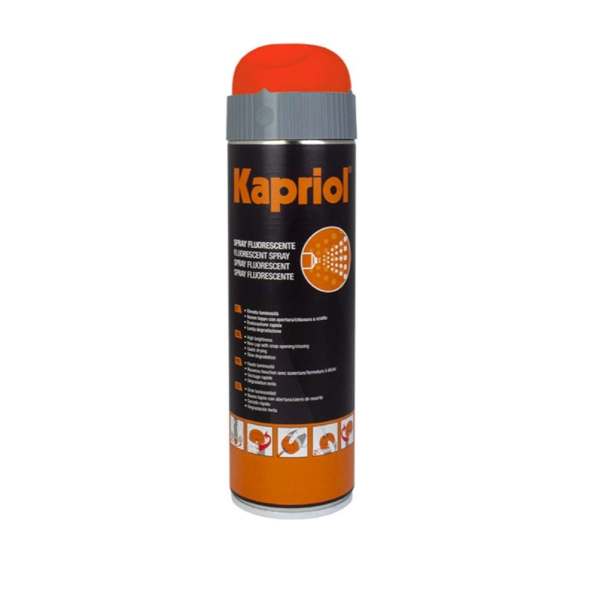 Vernice spray fluorescente 500ml - Kapriol