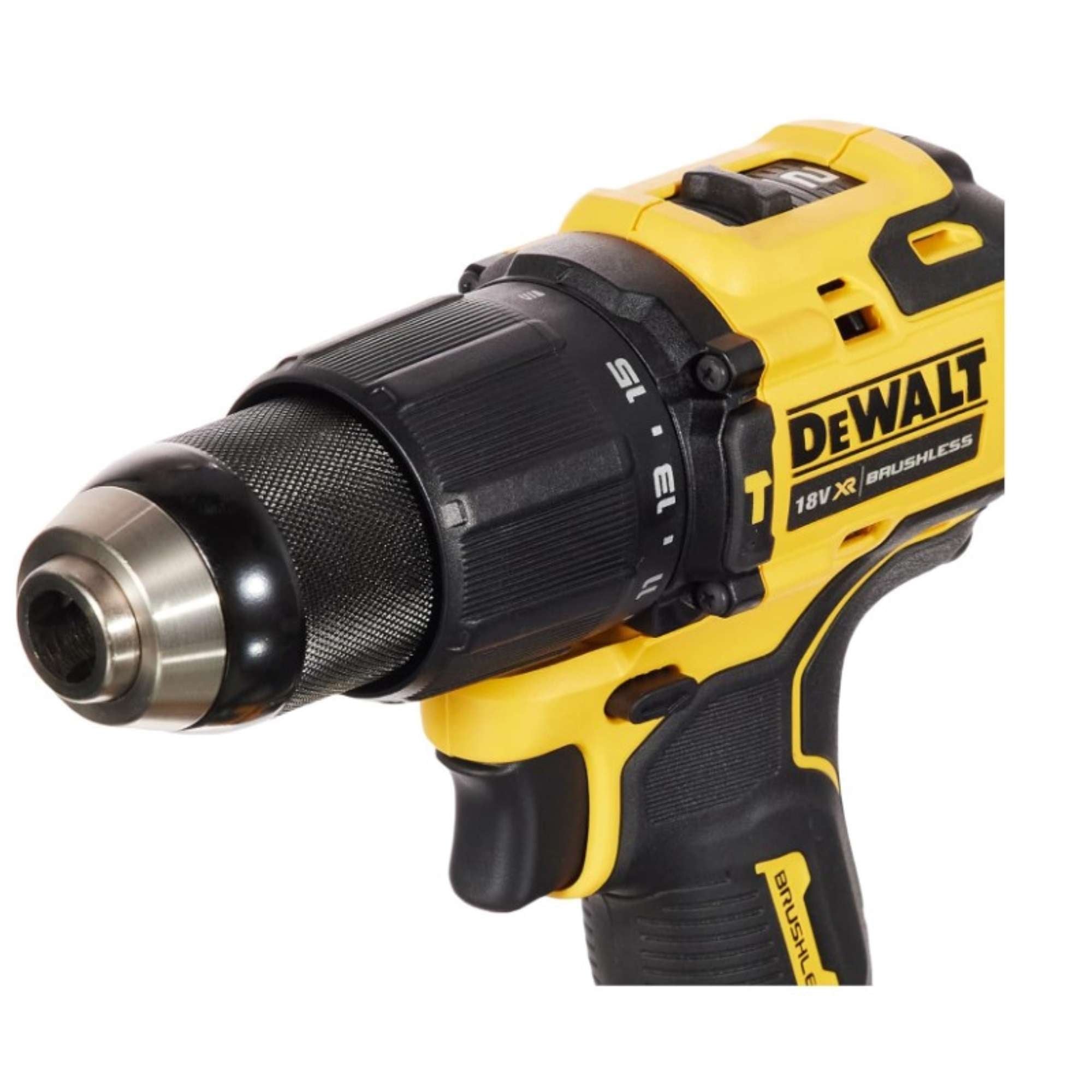 Trapano avvitatore compatto con percussione 18V XR + 2 Batterie 2.0Ah - Dewalt DCD709D2T-QW