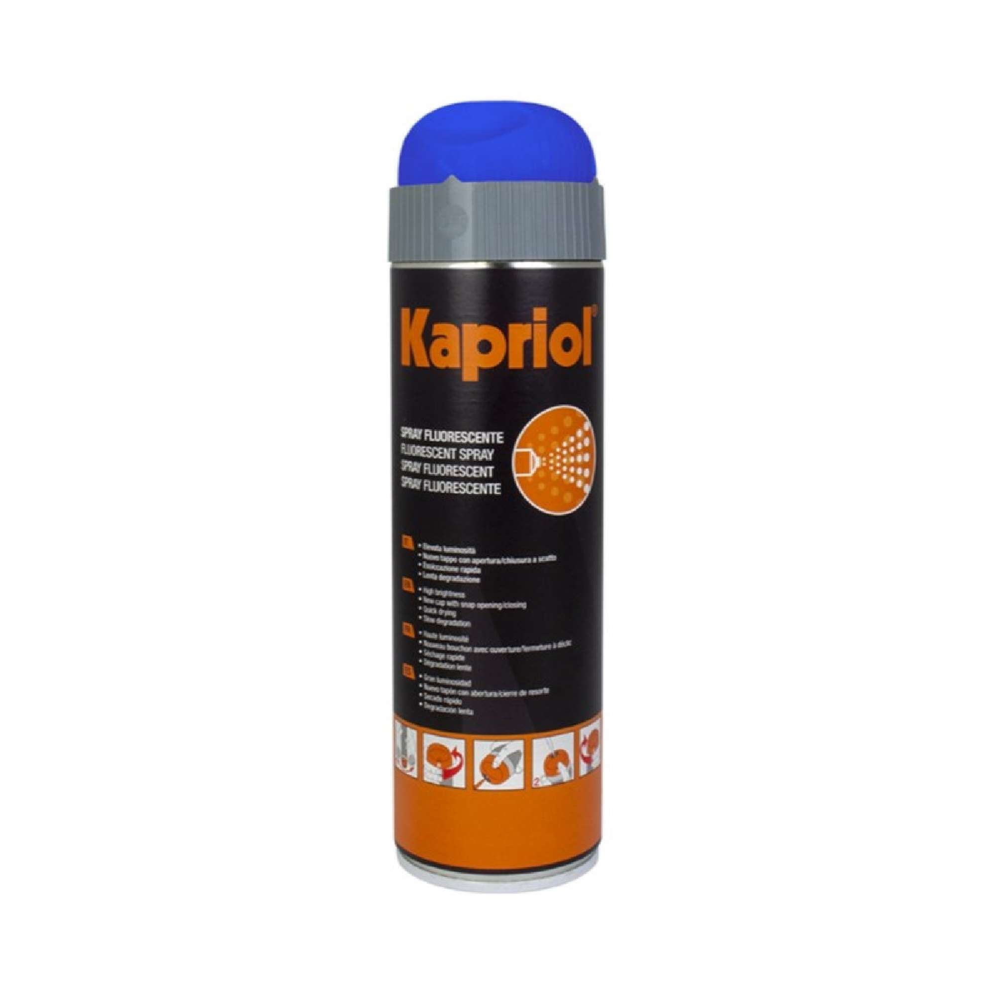 Vernice spray fluorescente 500ml - Kapriol