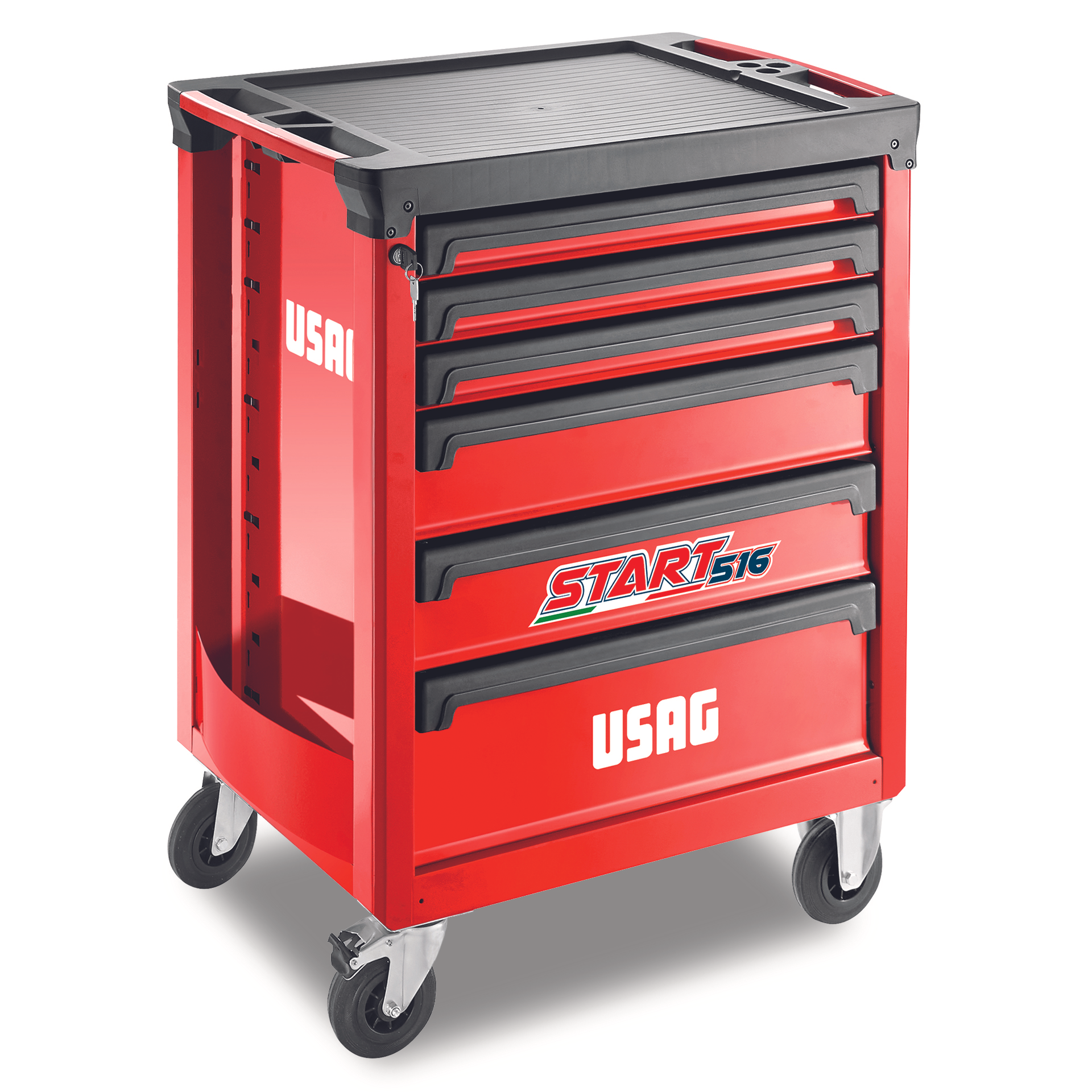 Carrello start - 6 cassetti (vuoto) 779x515x972 55kg - Usag 516 ST6V