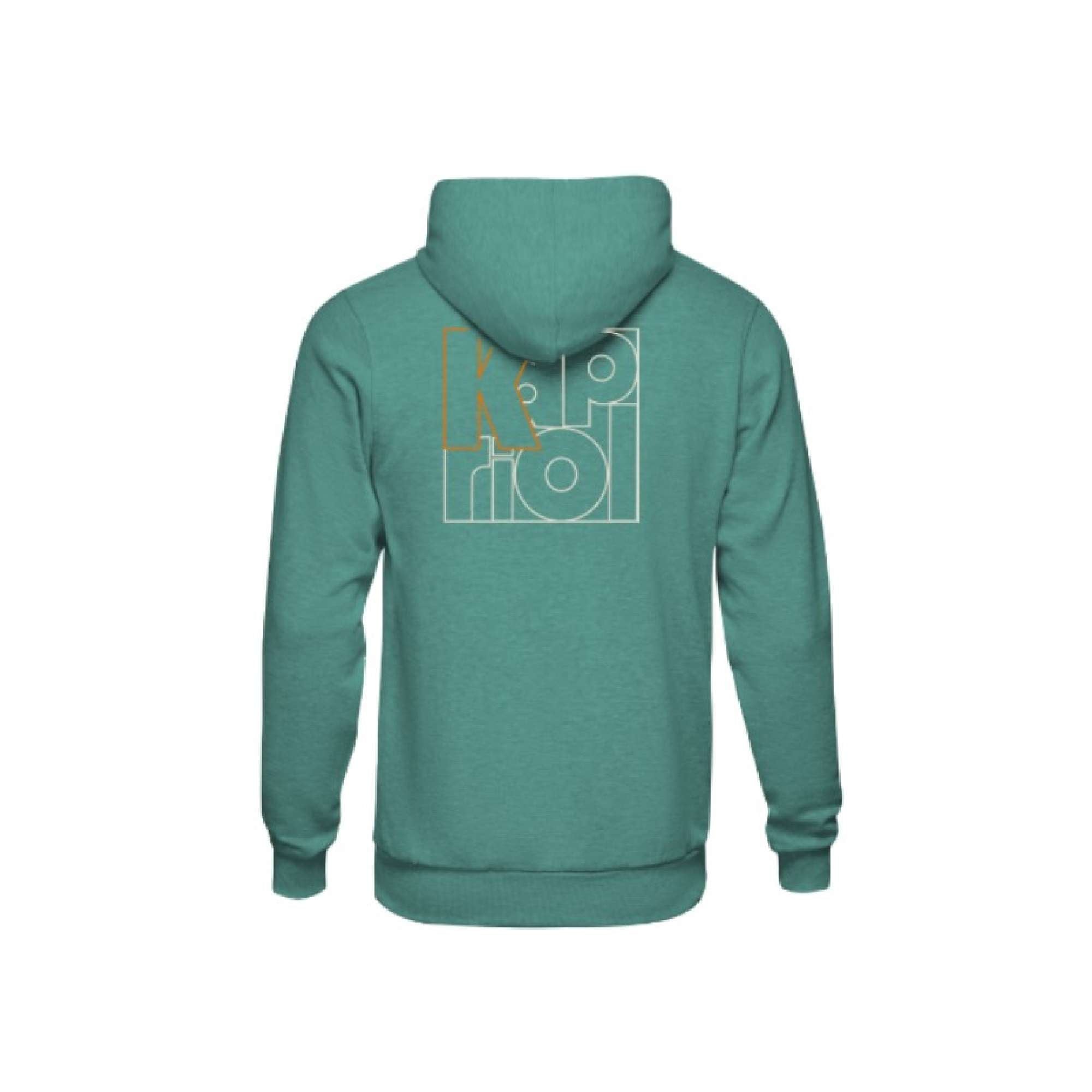 Felpa con cappuccio Enjoy Hoodie blu Atlantic - Kapriol