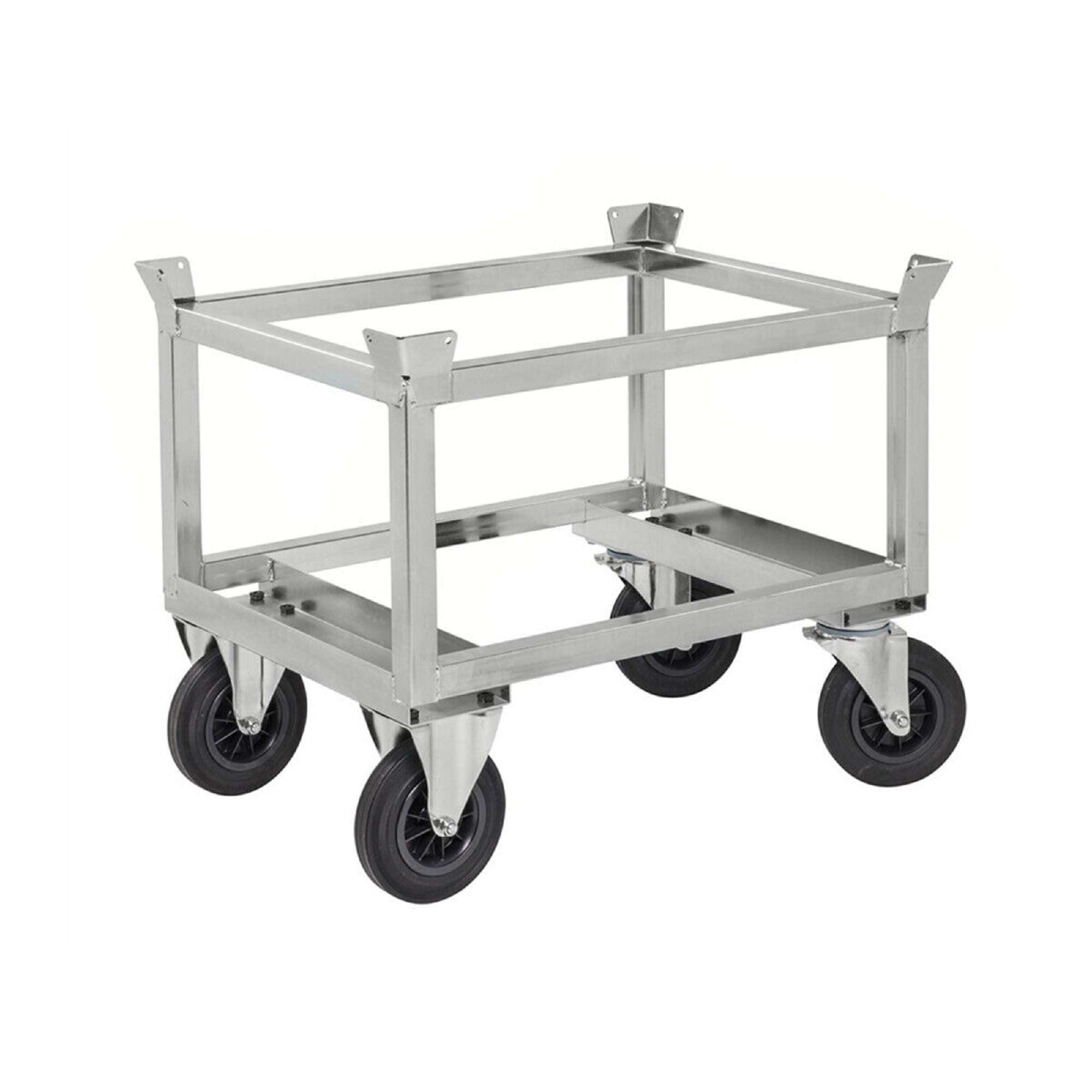 Carrello porta pallet, Elettro galvanizzato, 846x646x700 - Kongamek KM222-EPH