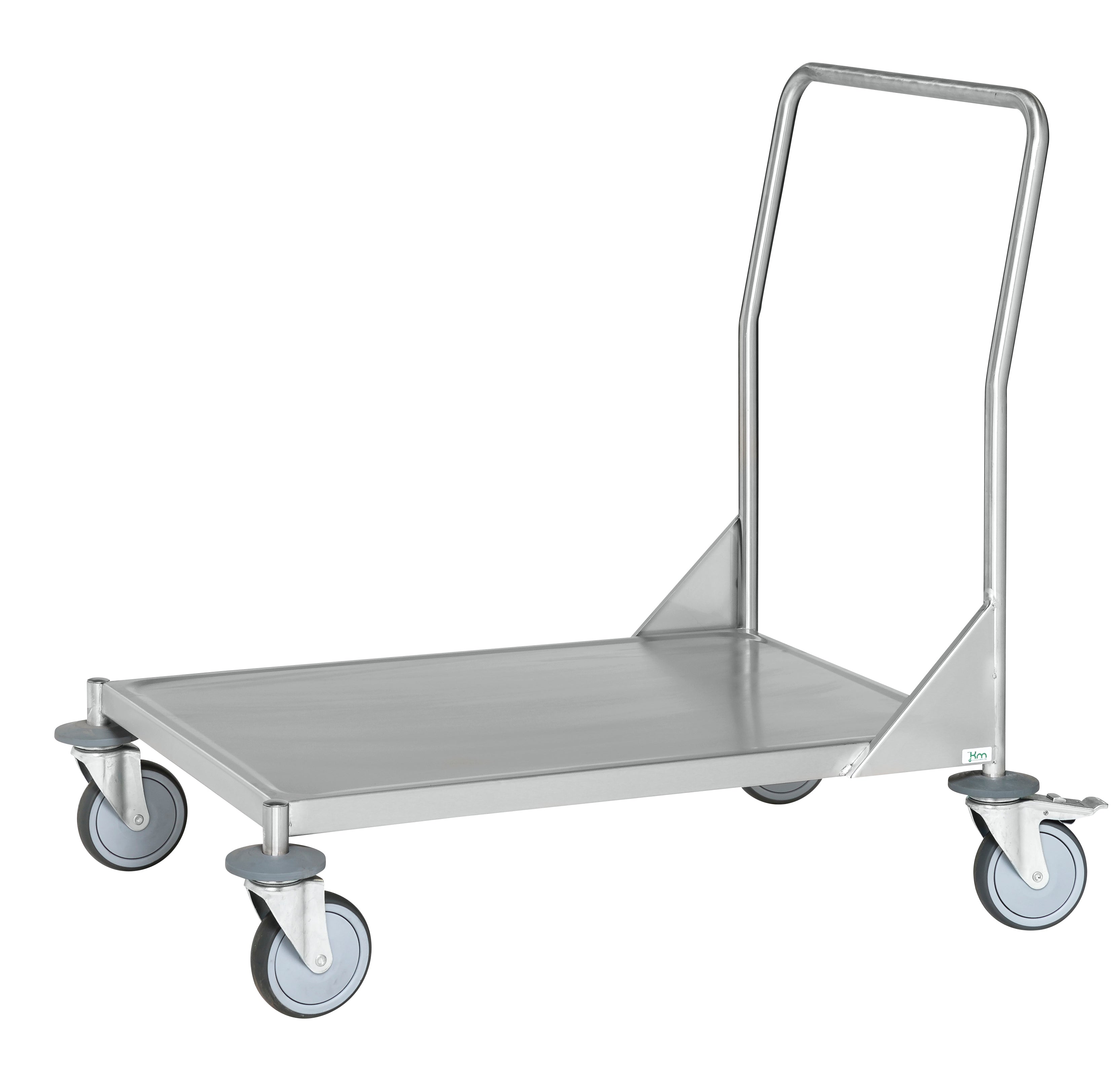Carrello smart a piattaforma C3, con freno 880x575x905 Kongamek KM60360MR-S