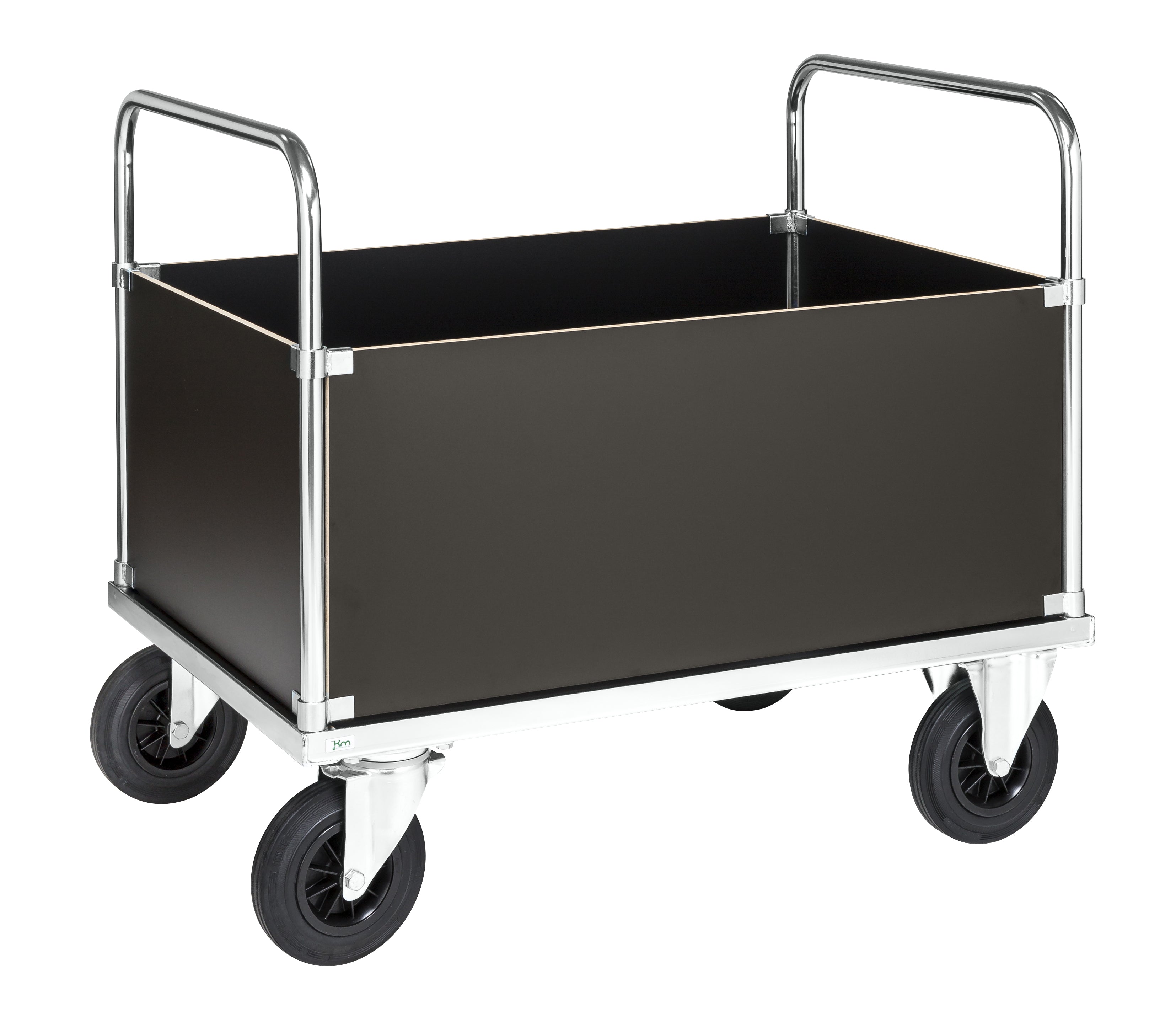 Carrello a piattaforma smart con freno 1200 x 800 x 900 - Kongamek KM535-3HB