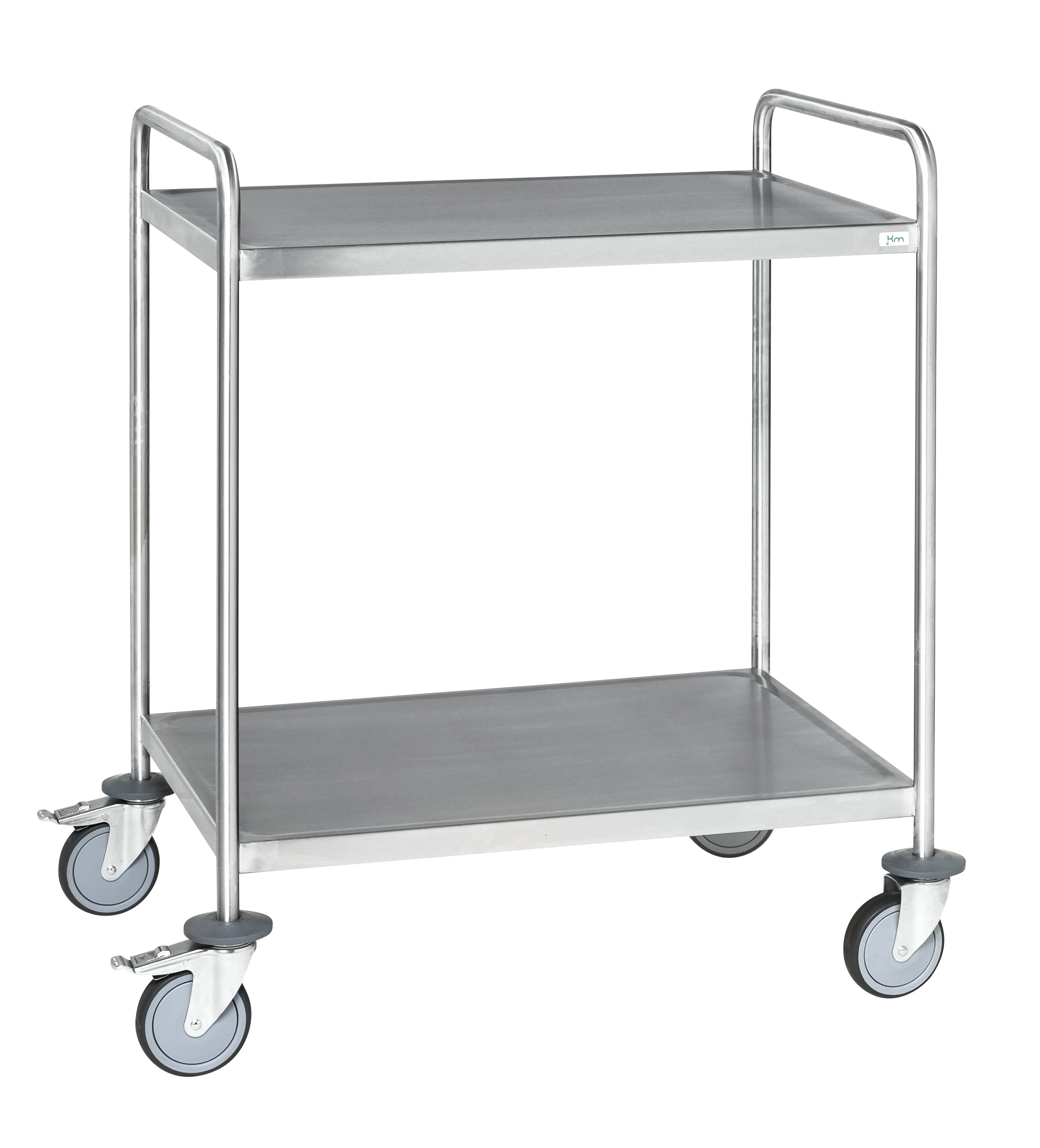 Carrello smart in acciaio inox con freno 880 x 500 x 965 Kongamek KM60367MRM