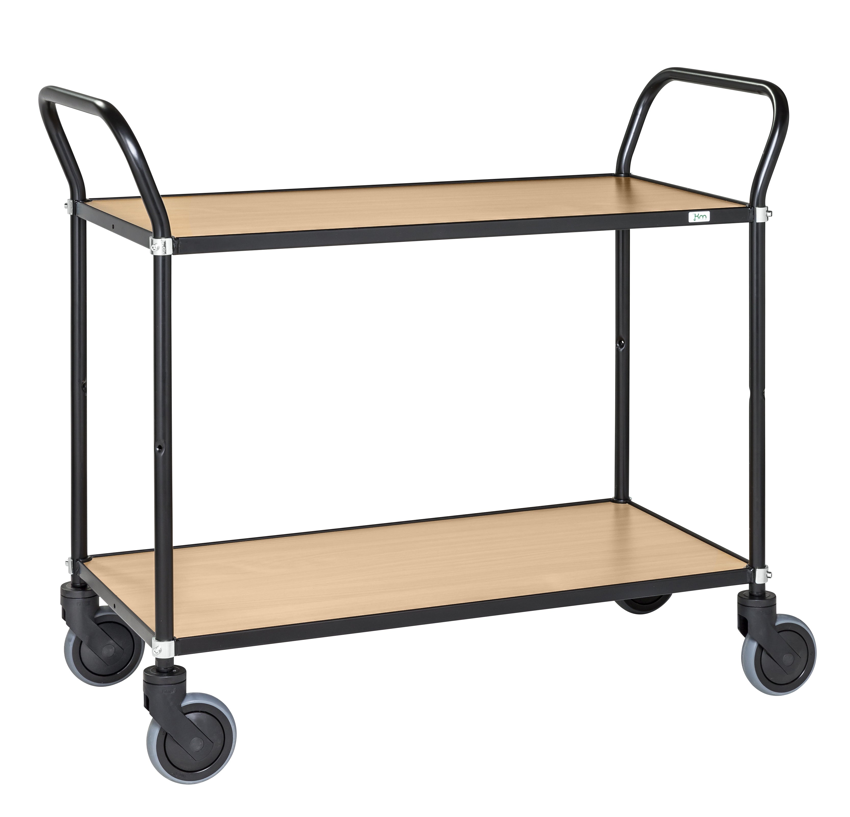 Carrello da design 1100 x 430 x 940mm 4 ruote girevoli 125 mm Kongamek KM8112-BO