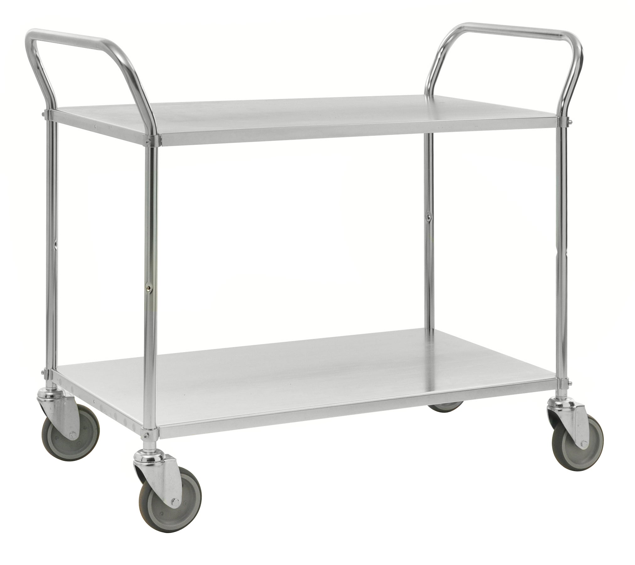 Carrello Elettro galvanizzato con 2 ripiani 1080x480x940 Kongamek KM4105-E