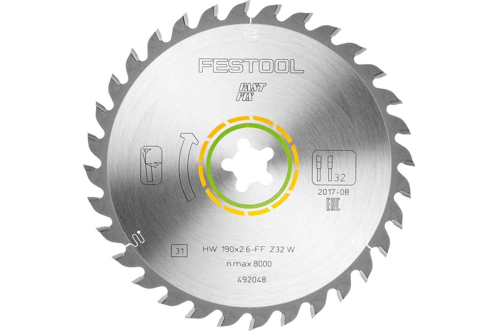 FESTOOL Lama Universale 190X2,6 FF W32 - 492048