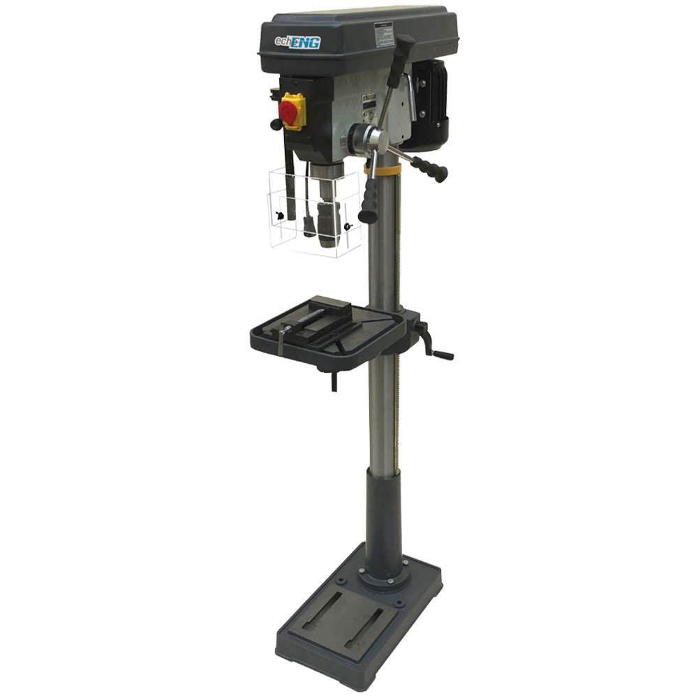 Trapano a colonna FTX-25-TC PRO 230V 1.1 kW 25mm ENG PRO Fortex