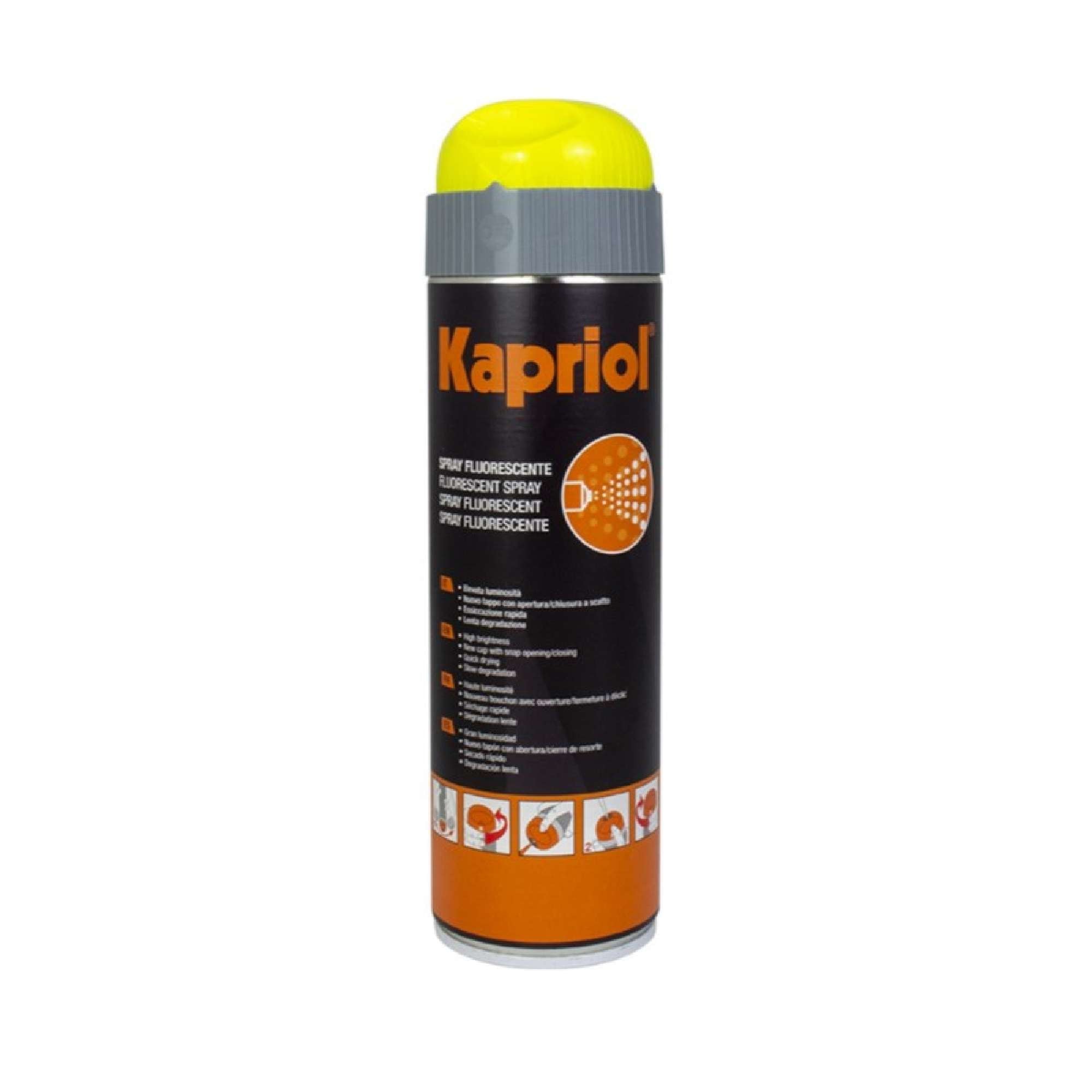 Vernice spray fluorescente 500ml - Kapriol