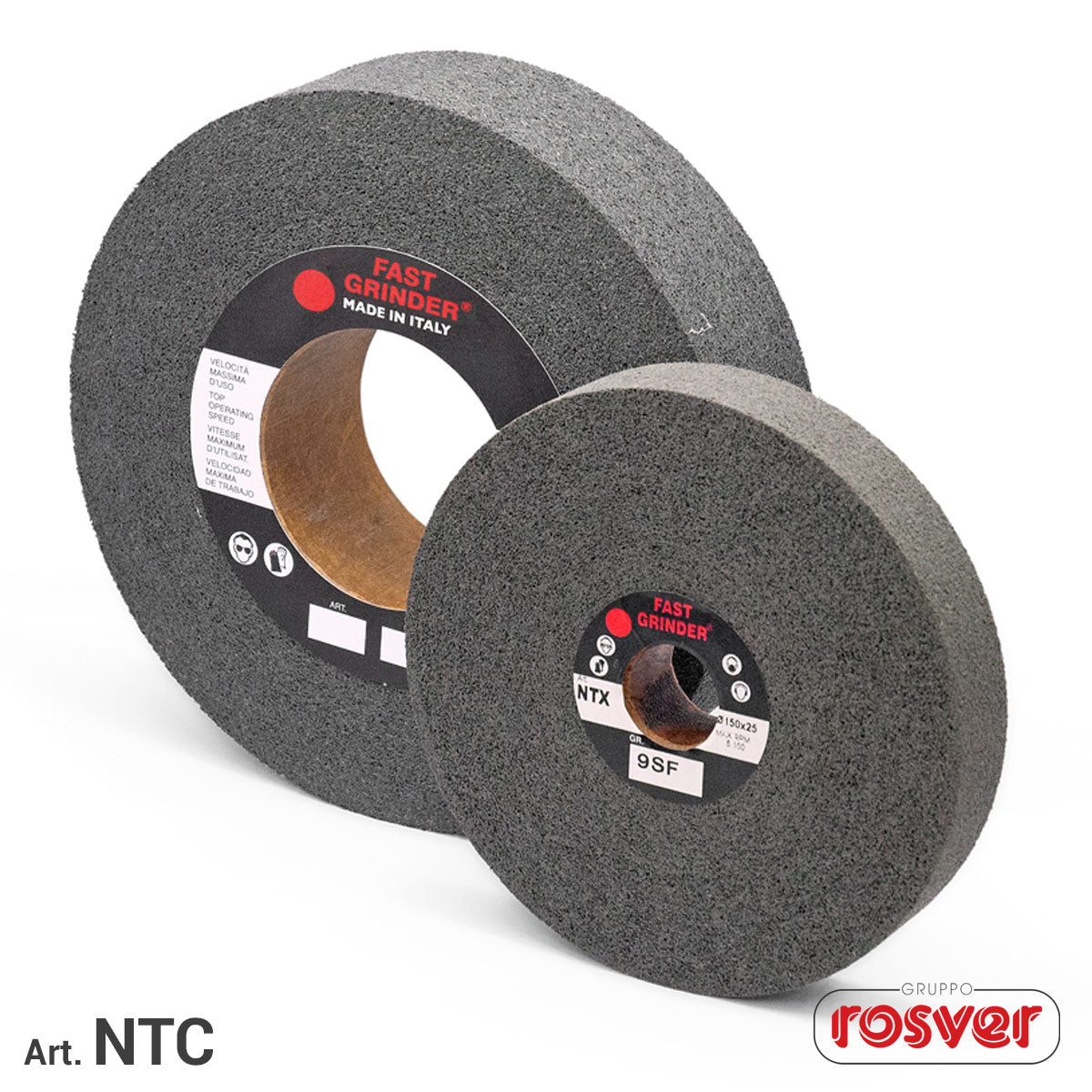 Ruota Avvolta - Rosver - NTC D.200x25 F.76 Gr.9SM - Conf.10pz