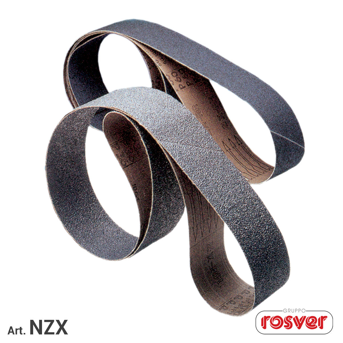 Nastri Abrasivi allo Zirconio - Rosver - NZX SV.533xH.30 - Conf.10pz