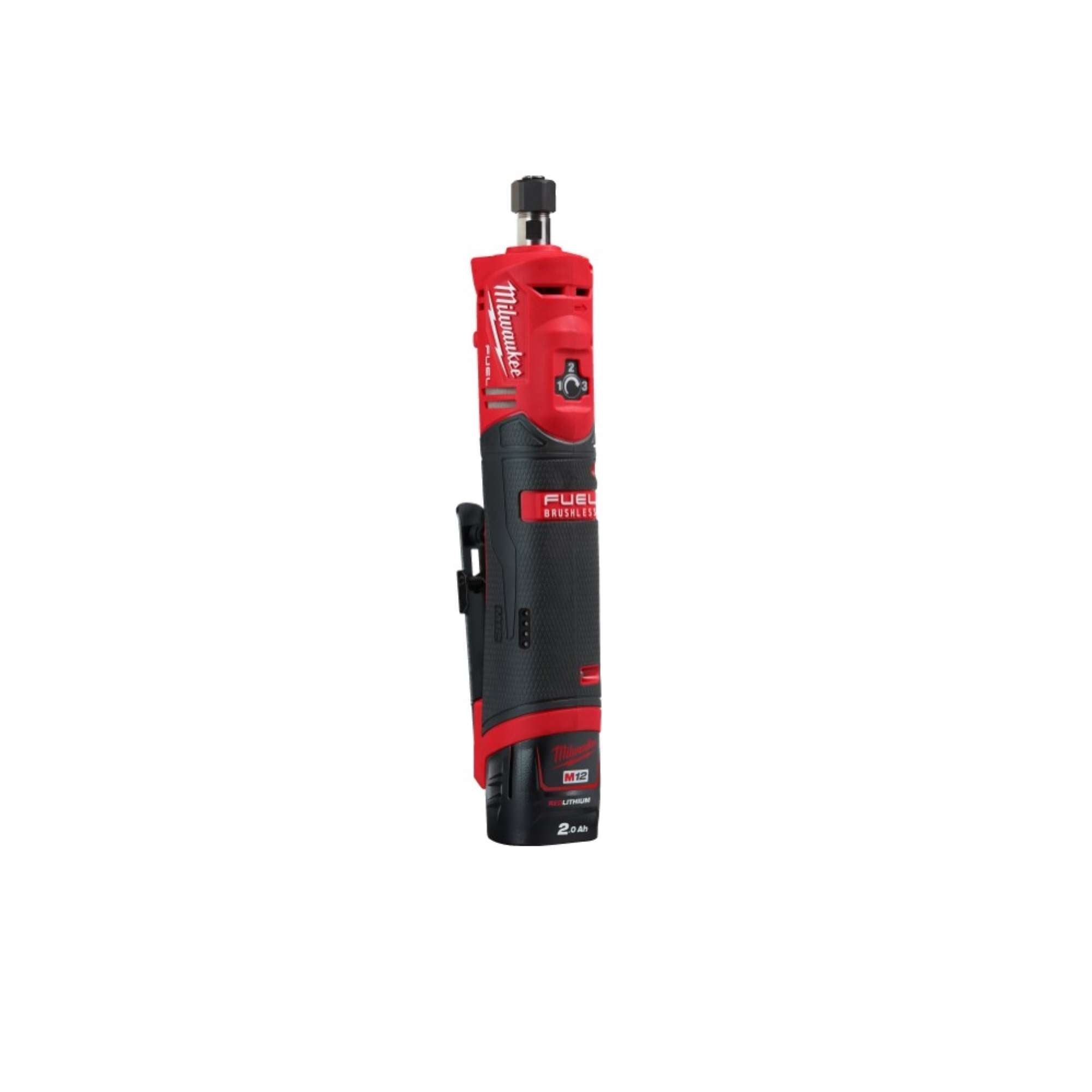 Mini smerigliatrice diritta M12 + 2 batterie(4Ah+2Ah) - Milwaukee 4933471436