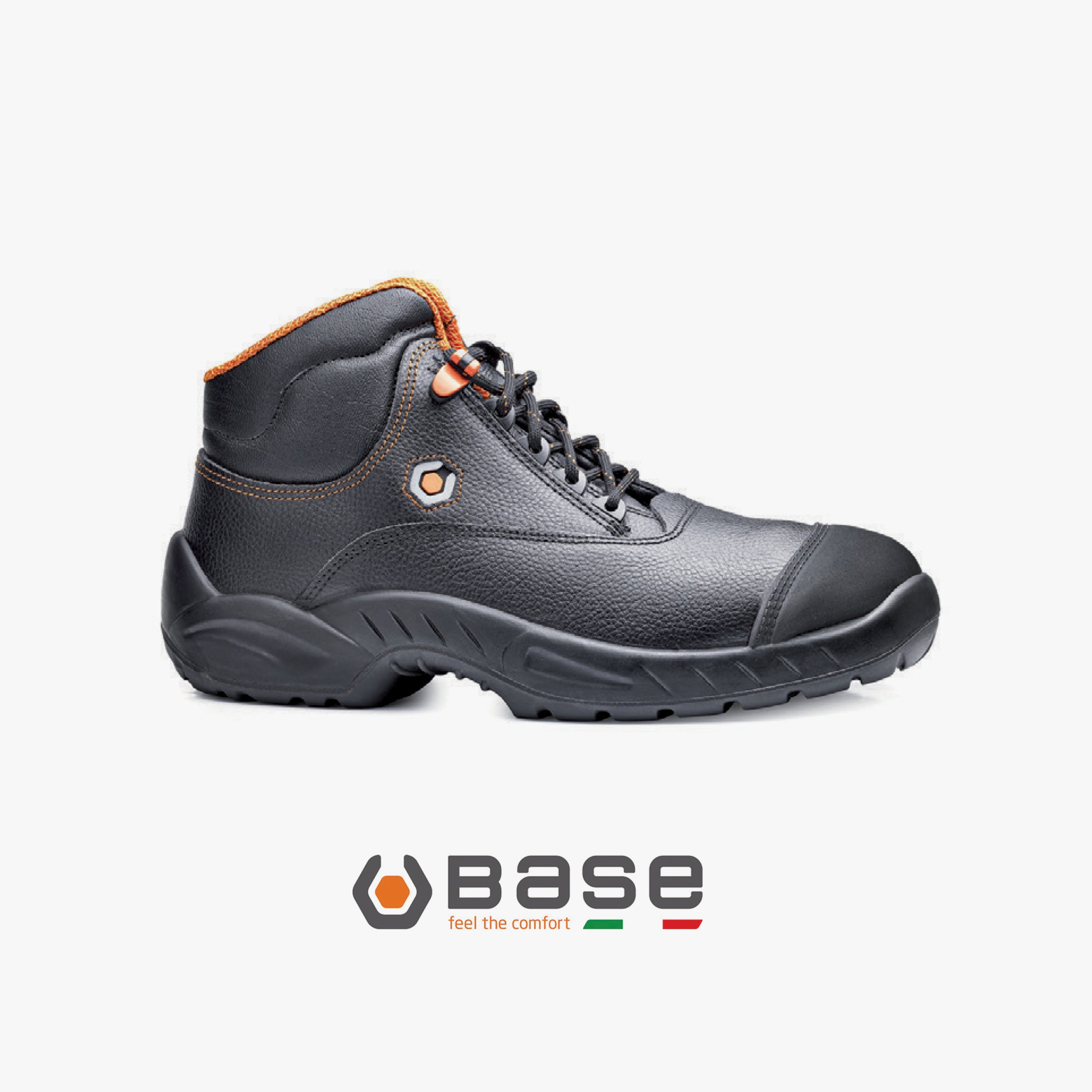 Scarpa Alta Pelle Nera S3 - SB154