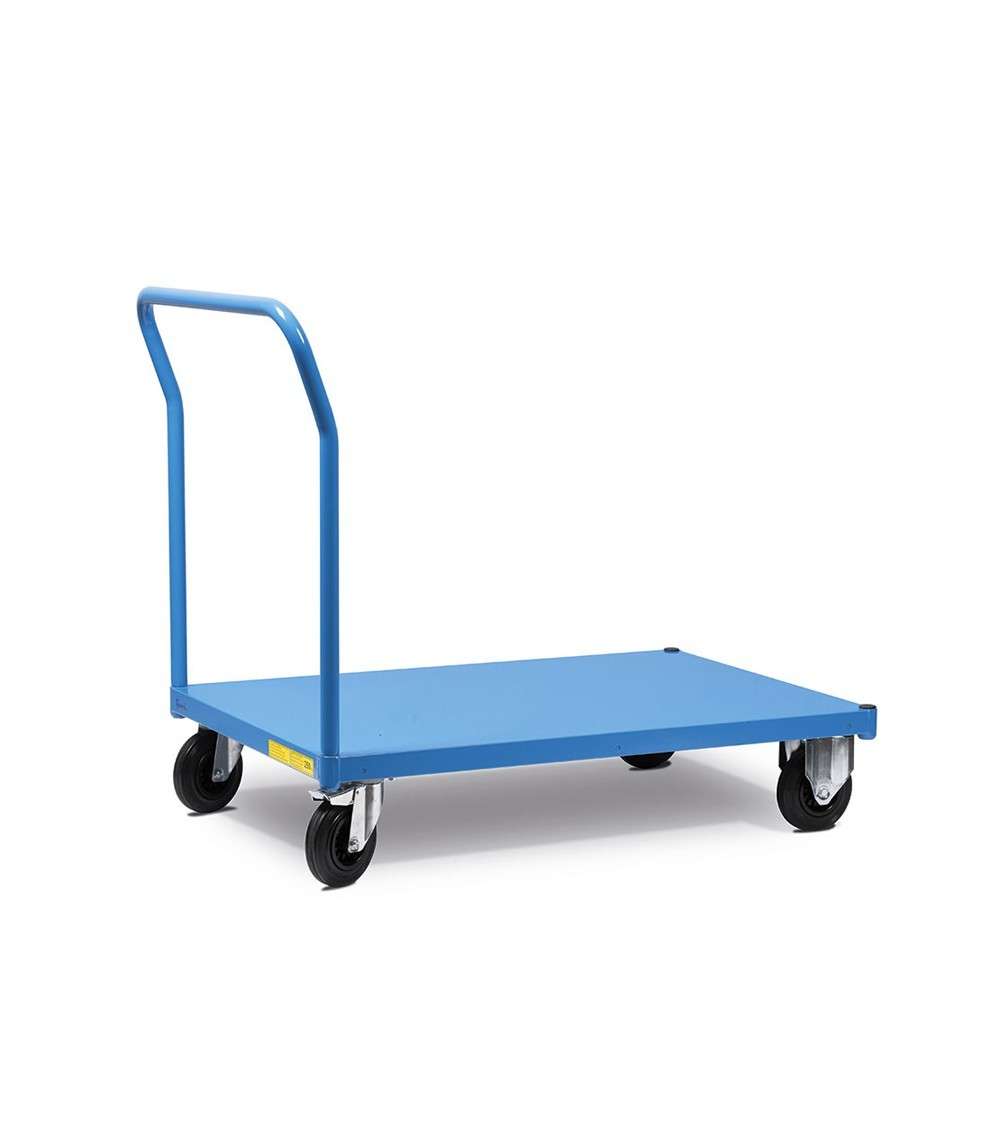 Carrello a ruote in gomma 1135 X 700 X 915 H - portata 250 KG - FAMI FCEB1050304 - Blu