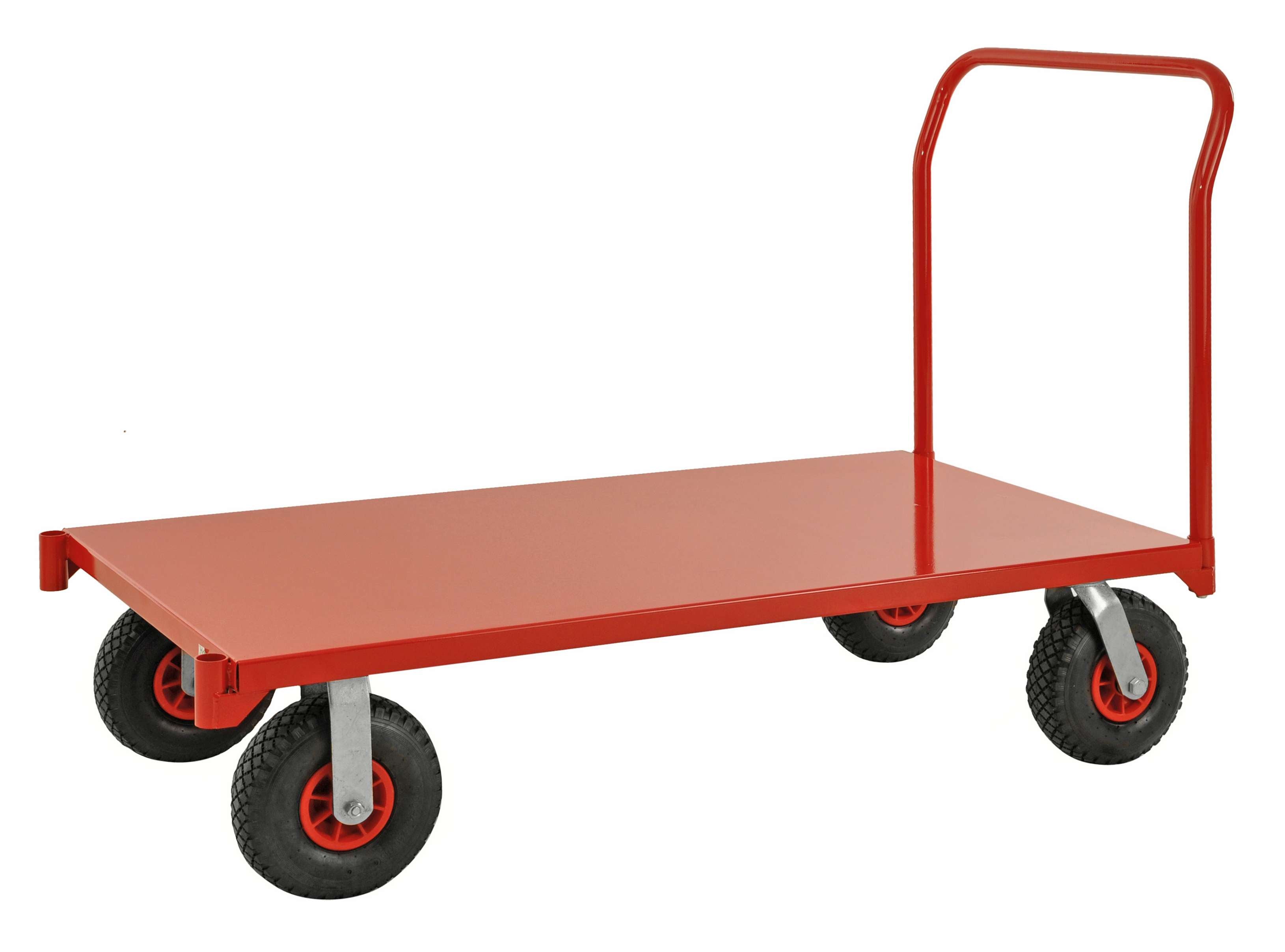 Carrello a piattaforma extra-large, max 1200kg 1550x760x1050 Kongamek KM831