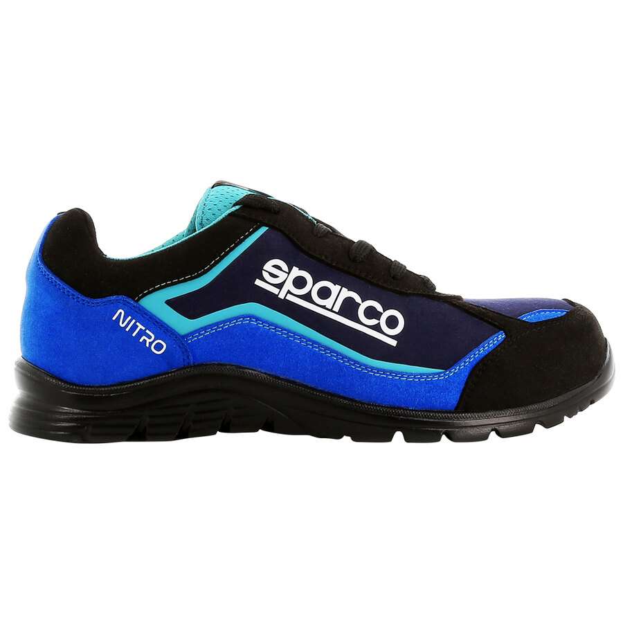 Sparco Scarpa da lavoro Antinfortunistica Unisex Azzurro Nero Nitro-S3 SRC 07522