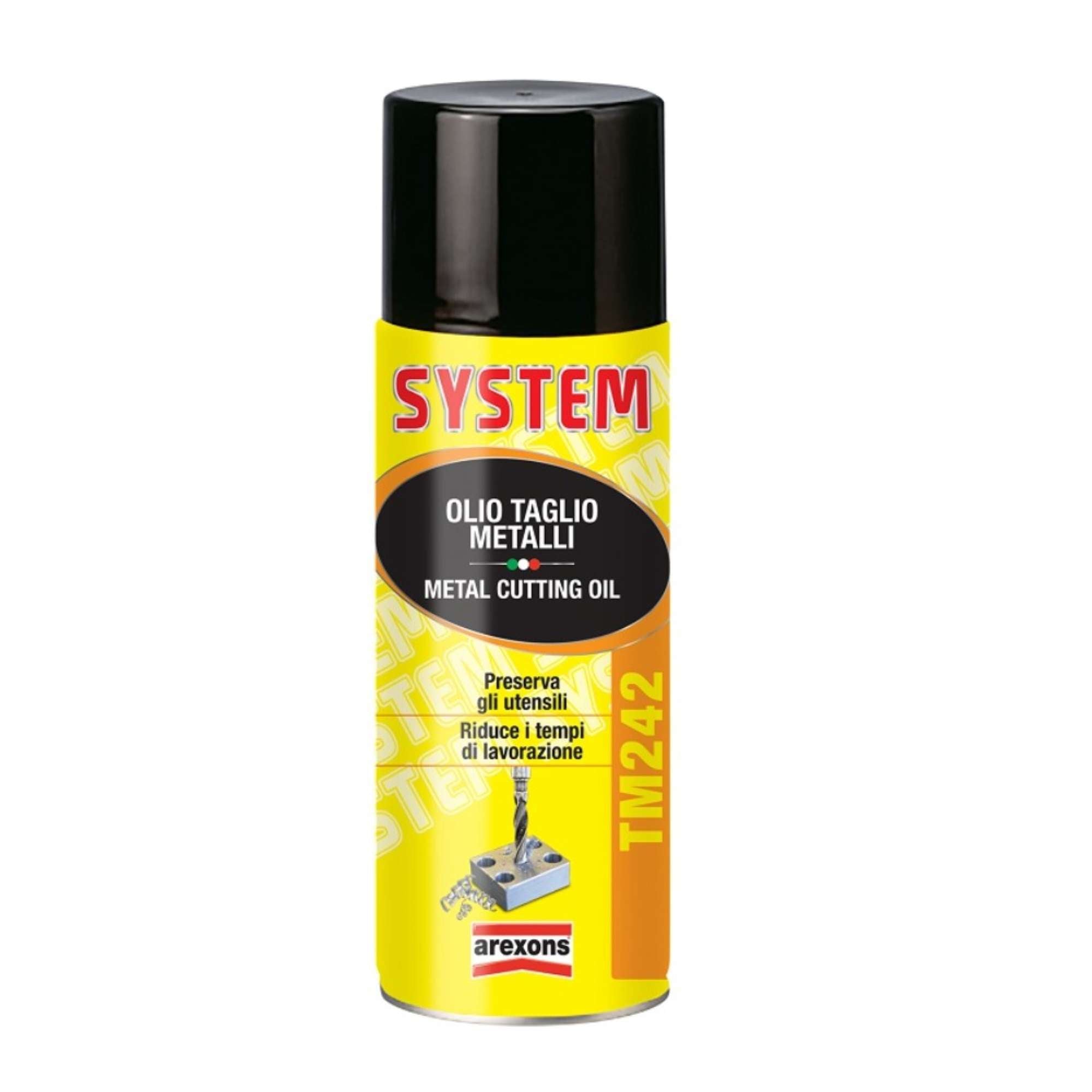 System TM242 Olio da taglio metalli 400ml - Arexons 4242