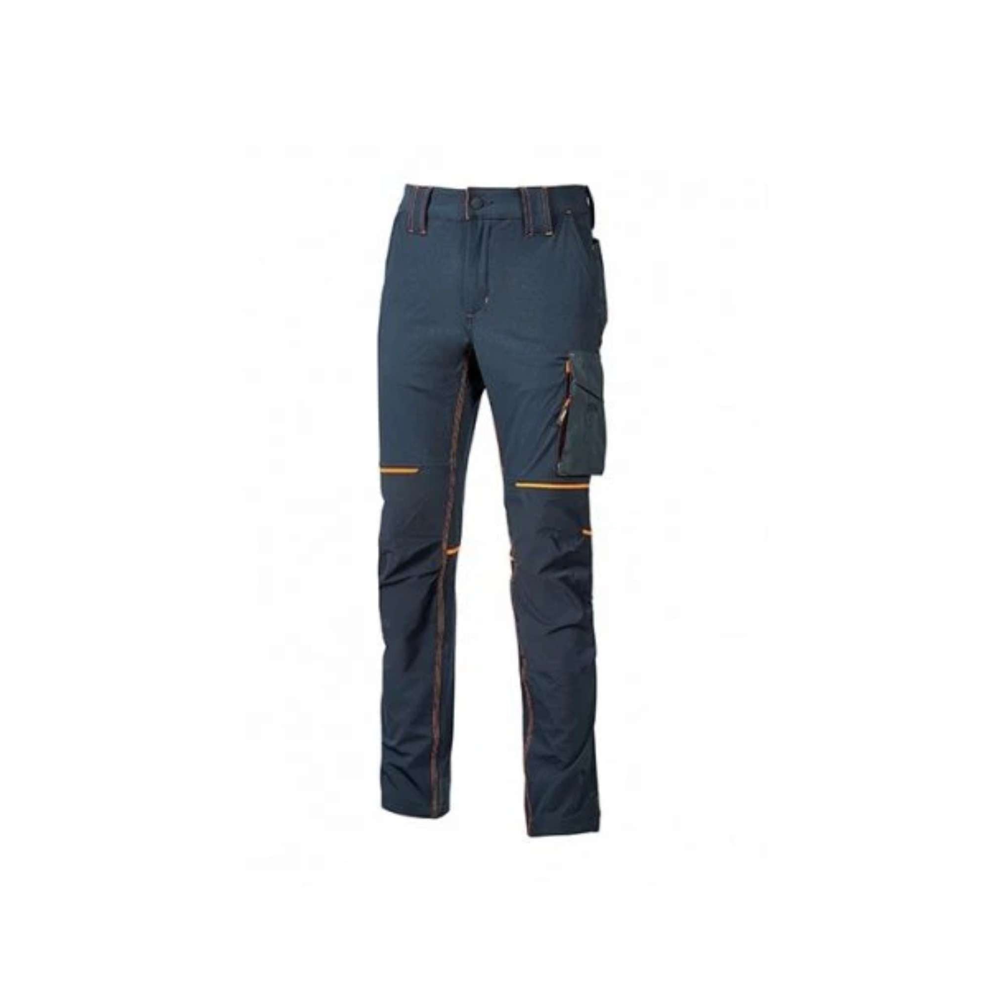 Pantalone in tessuto U-4 black carbon U-Power FU189BC