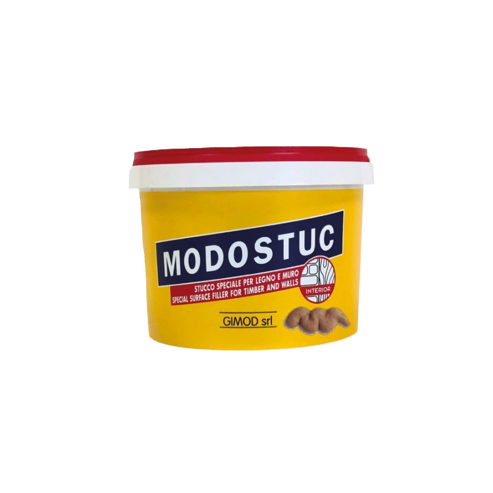 Stucco in pasta per Legno, colorato 1 kg Modostuc - Plasveroi