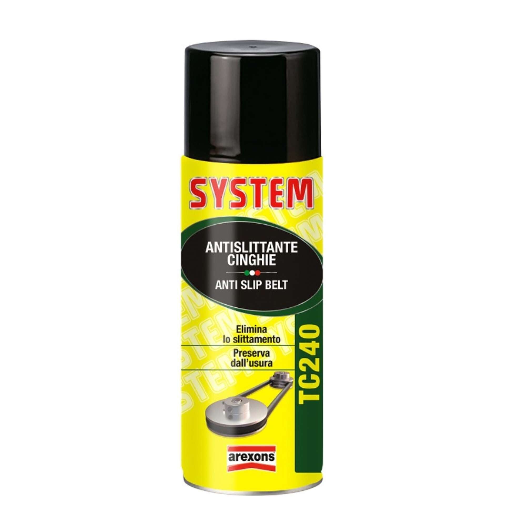 System TC240 Antislittante cinghie 400ml - Arexons 4240