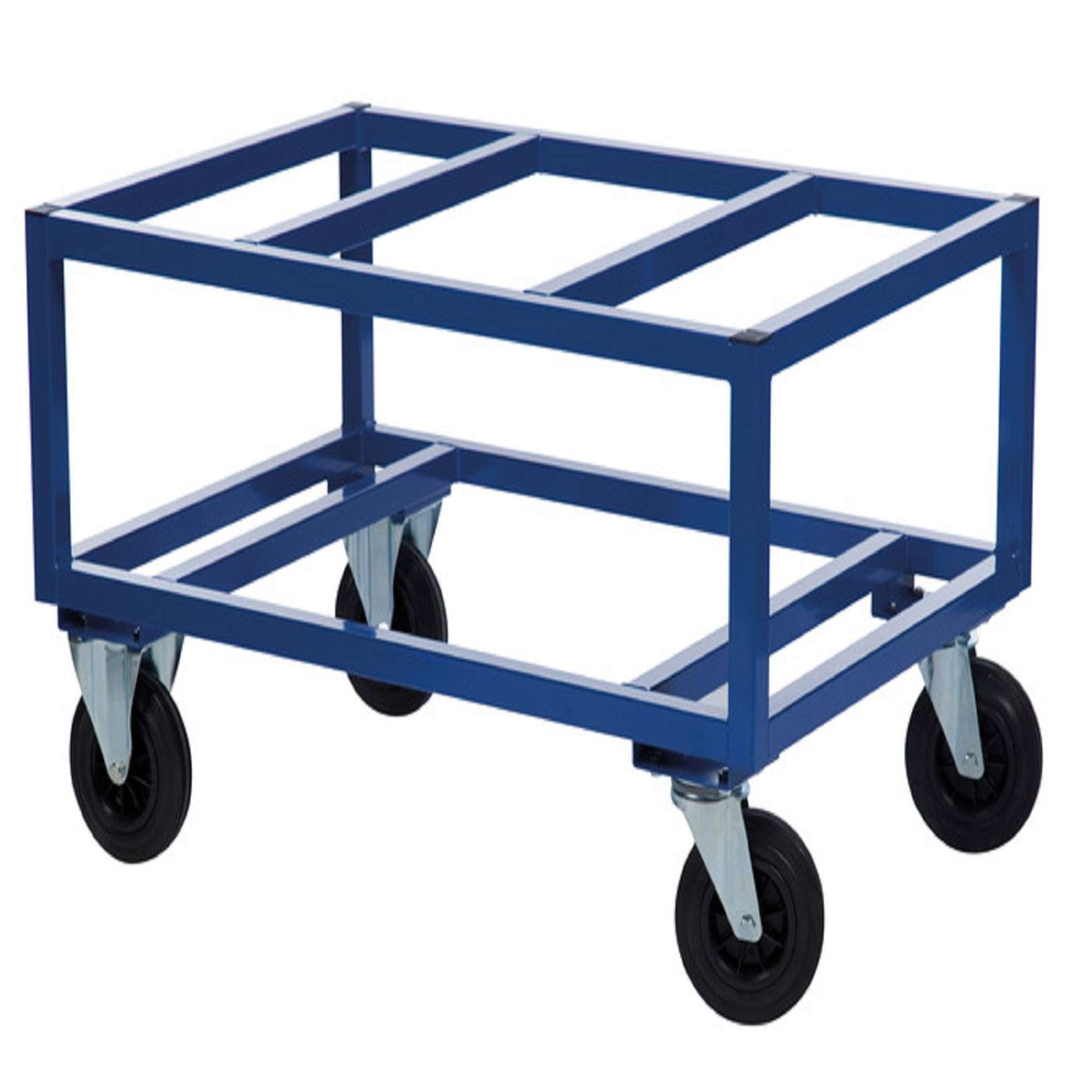 Carrello porta pallet altezza regolabile, Blu 1200x1000x650 Kongamek KM222-FIN-B