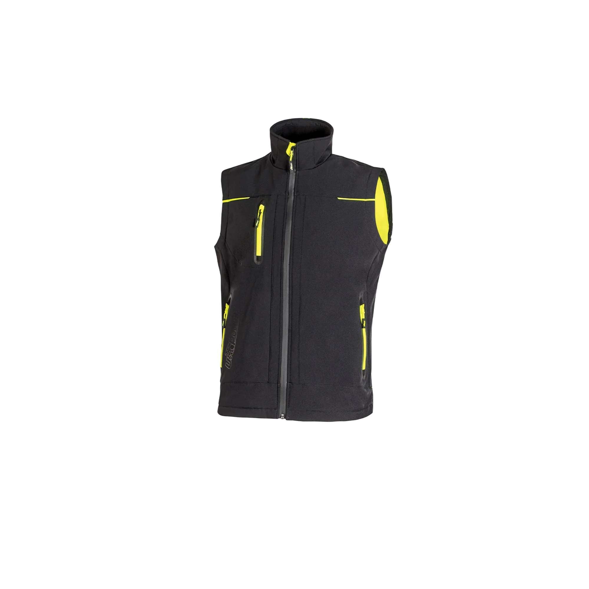 Giacca in Softshell black carbon U-Power FU188BC