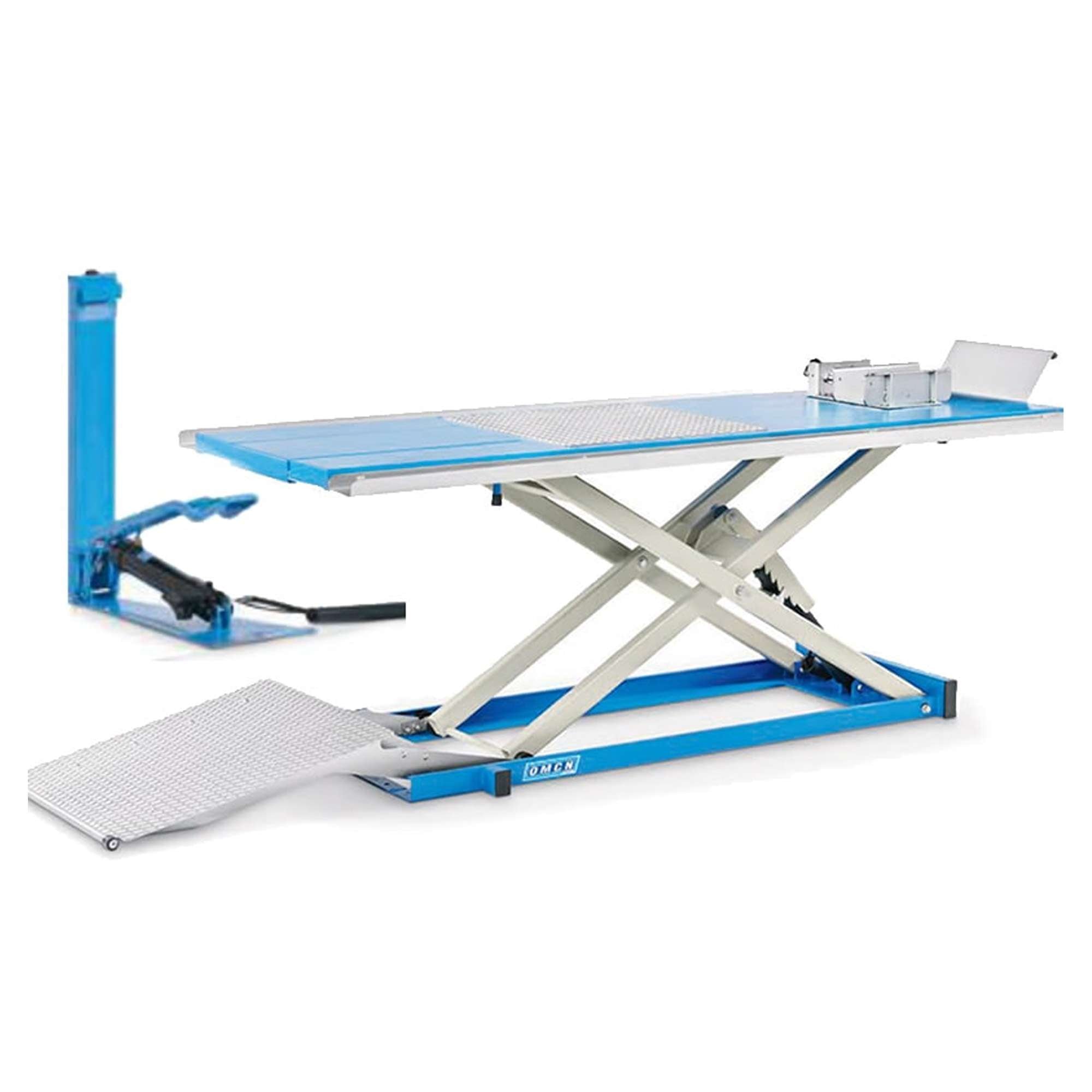 Ponte Sollevatore per moto portata 500 kg con pompa idraulica - OMCN 196/P