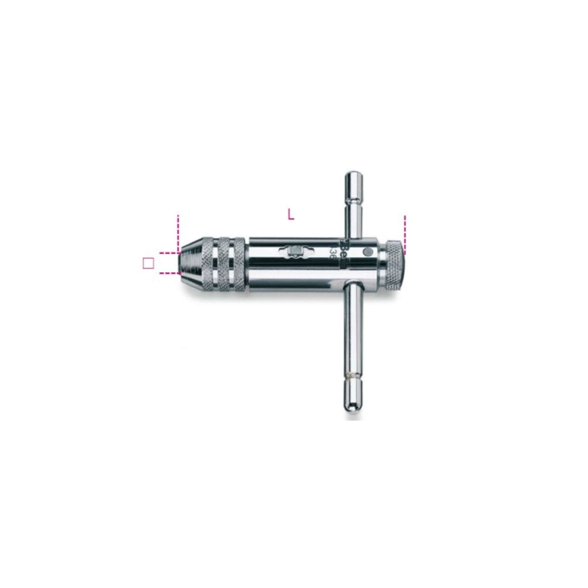 Giramaschi cricchetto reversibile 4,68 M5M12 04360004 BETA 436/2