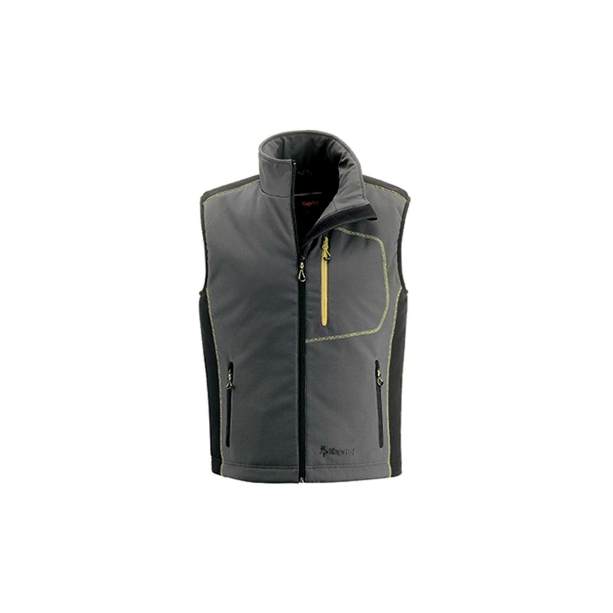 Gilet tecnico da lavoro imbottito dynamic grigio/nero - Kapriol