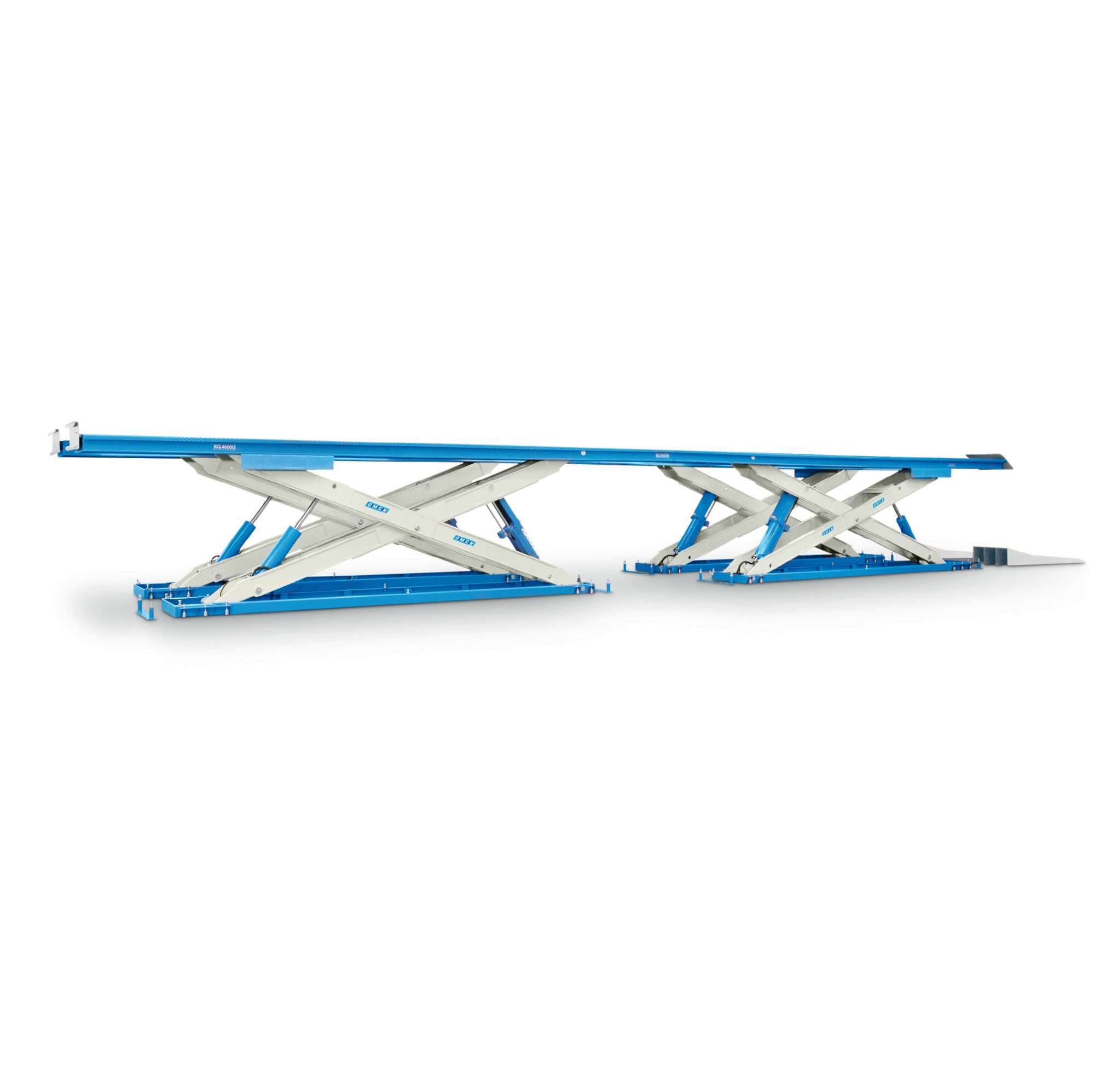 Ponte sollevatore elettroidraulico a forbice 60000 kg a scomparsa - OMCN 918